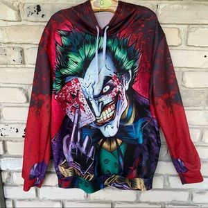 The joker graphic hoodie